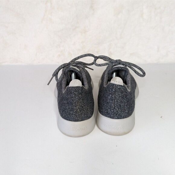 Allbirds Wool Runners Comfort Shoes Gray Lace Up Womens Size 10 - Picture 3 of 11